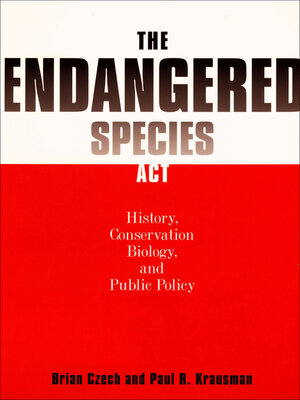 cover image of The Endangered Species Act